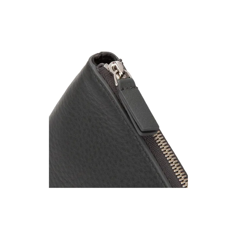 Balenciaga Cow Leather Clutch Men's Dark Gray-4