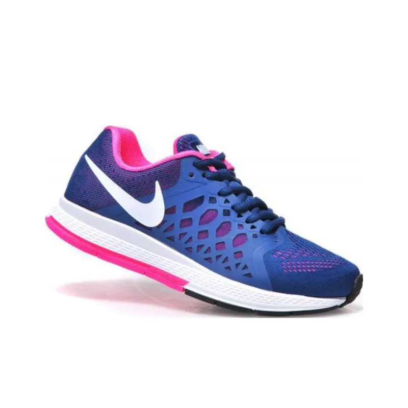 Nike Air Zoom Pegasus 39 Anti Slip Wear Resistant Low Top Running Shoes Women's Blue-1