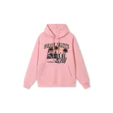 Hooded bright pink