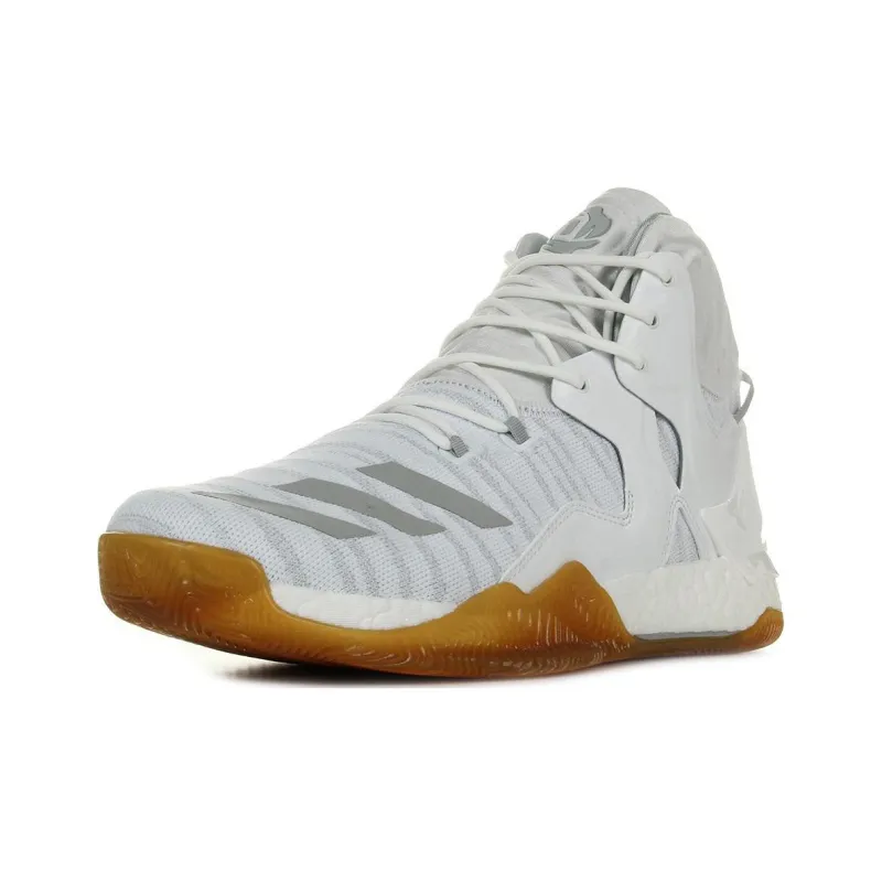 Adidas D Rose 7 Primeknit White Gum-2