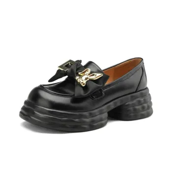 F·LOVES·f Loafers 5cm Women's Black