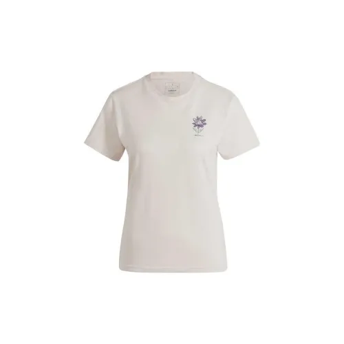 Adidas T-Shirts Women's Khaki