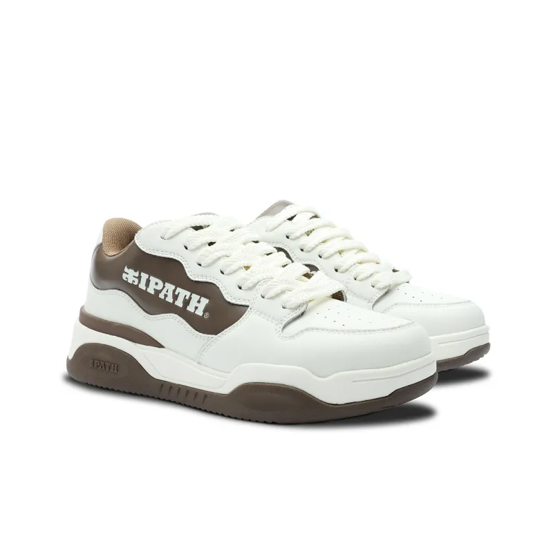 IPATH Kenny V.1 Heston Wear Resistant Slip Resistant Low Top Skateboard Shoes Men's Beige Brown-2