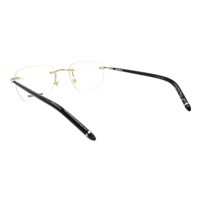 MONTBLANC Rimless Square frame Glasses-2