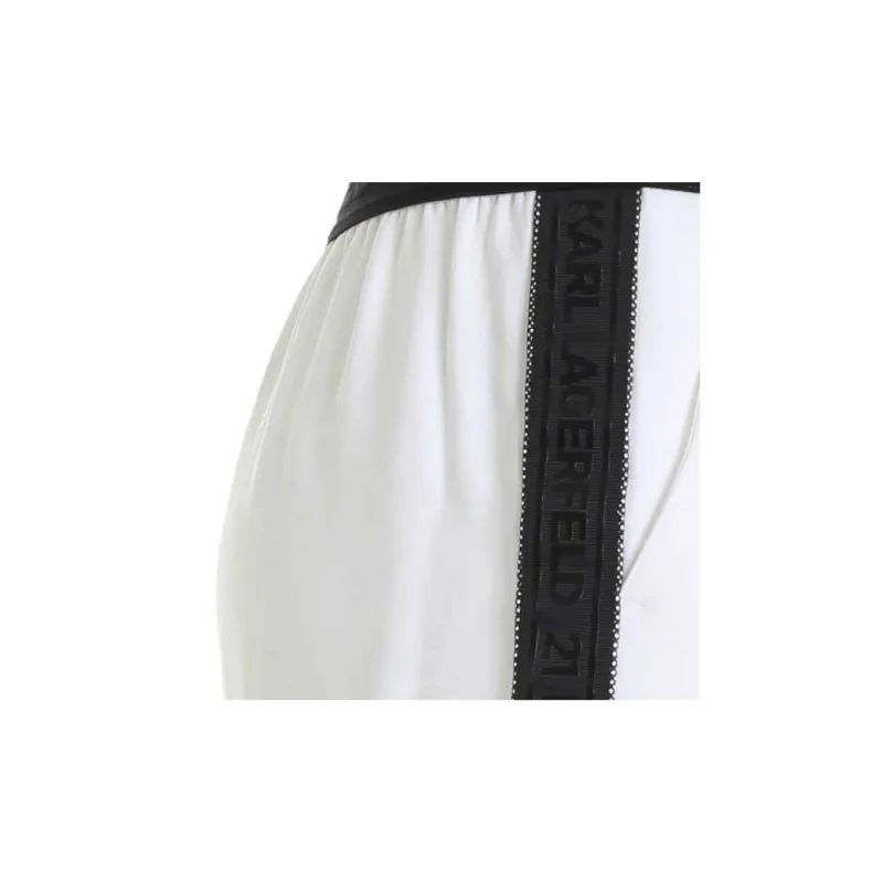 KARL LAGERFELD / Karl Lagerfeld Jeans Cady Logo Tape Pants-5
