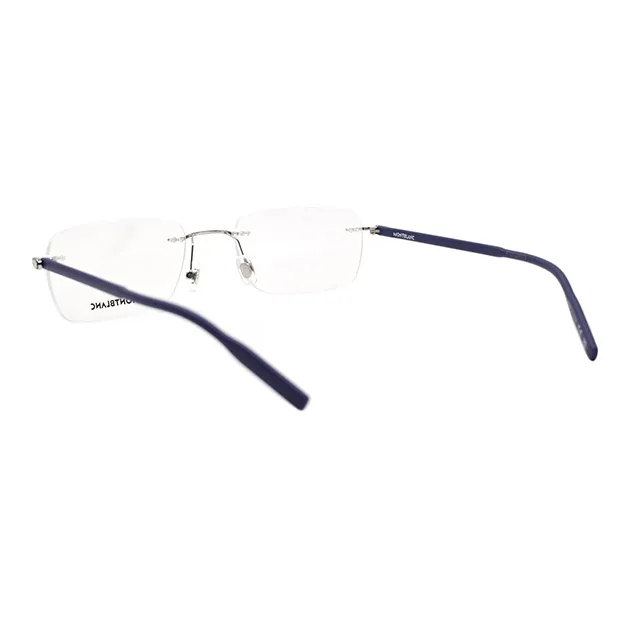 MONTBLANC Alloy Irregular Shape Eyeglass Frames Men's-2
