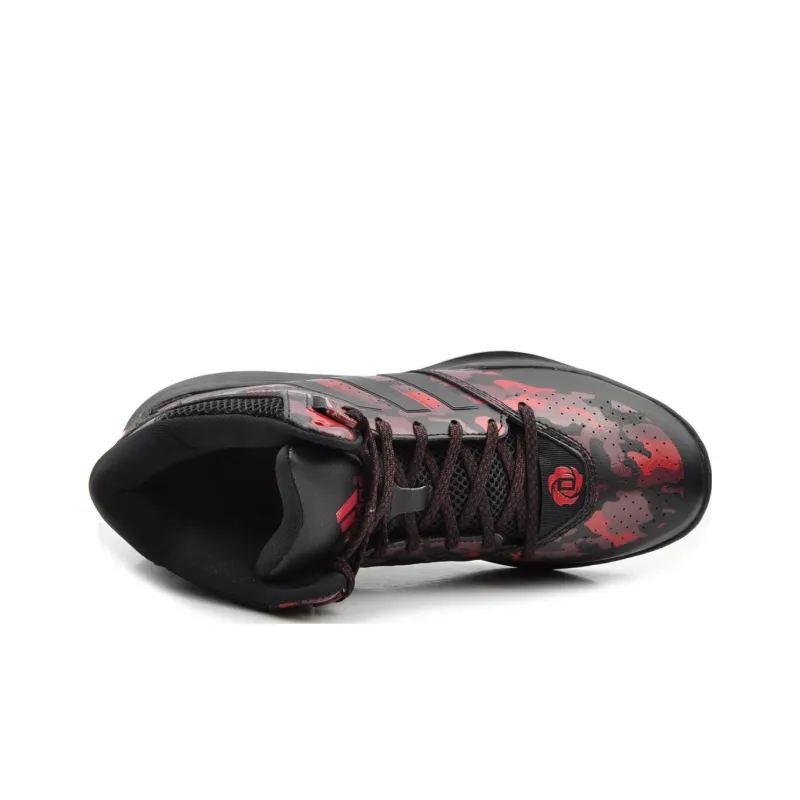 Adidas D Rose 773 Wear Resistant Low Top Basketball Shoes Unisex Red Rose-3