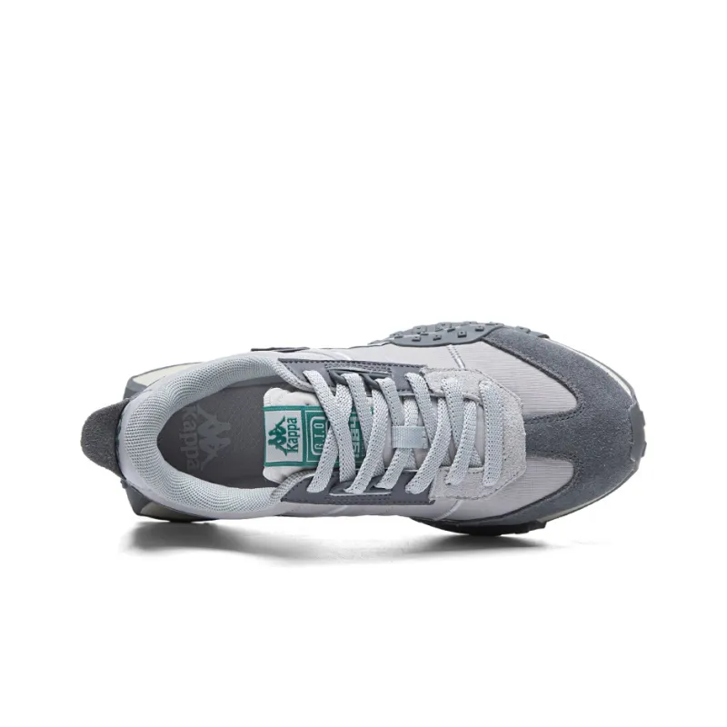 Kappa Cushioning, Abrasion Resistant, Waterproof, Lightweight Low Top Casual Running Shoes Unisex Gray-3