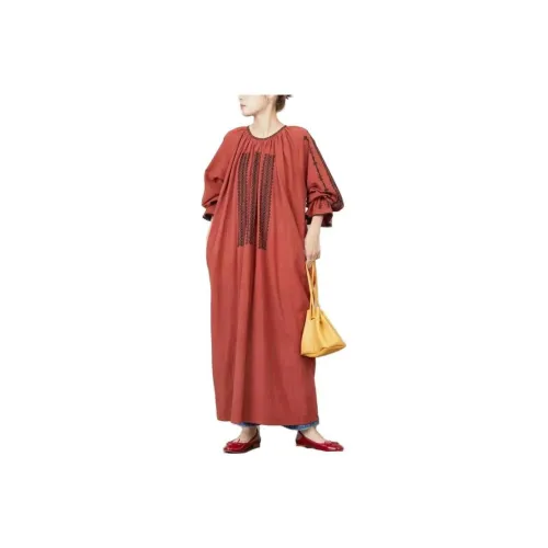 FREAK'S STORE Long-Sleeved Dresses Women's Brick Red