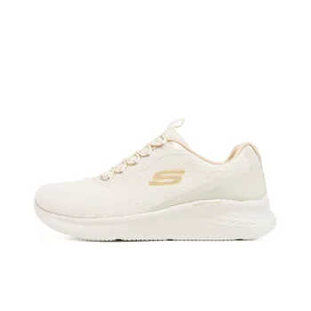 Skechers Glimmer Cushioning Slip Resistant Abrasion Resistant Breathable Low Top Running Shoes Women's White