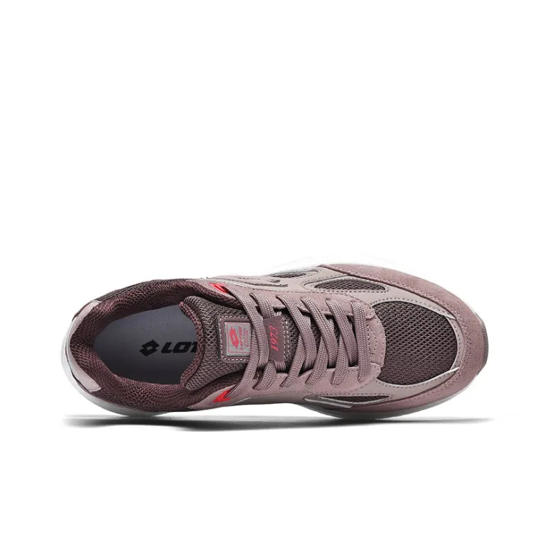 LOTTO Anti Slip Wear Resistant Low Top Running Shoes Women's Pale Dogwood-2