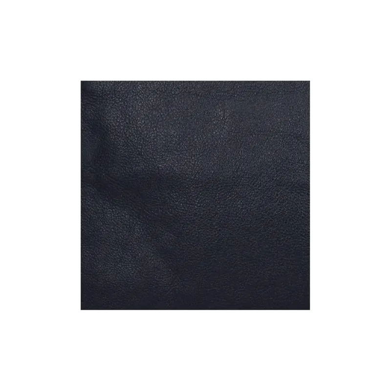 Balenciaga Leather Handbag Biker Clutch Unisex Blue-4