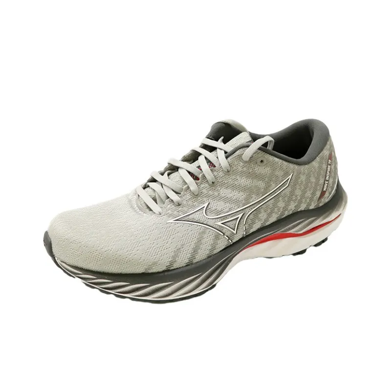 Mizuno Wave Inspire 19 Running Shoes 'Grey Green'-1