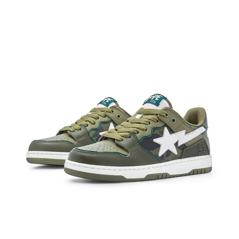 A BATHING APE STA Low-Top Skateboard Shoes Women's-4