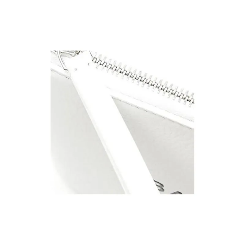 Balenciaga Cow Leather Clutch Regular Women's White-4