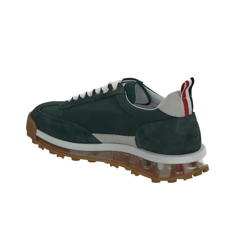 THOM BROWNE Translucent Sole Lace Up Sneakers-3