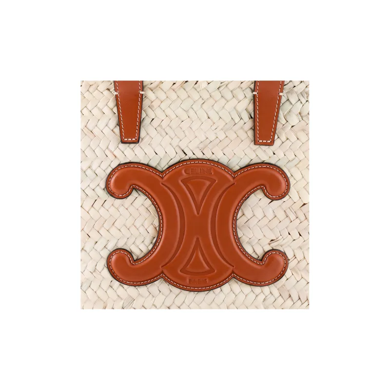 CELINE Triomphe Raffia Bag-5