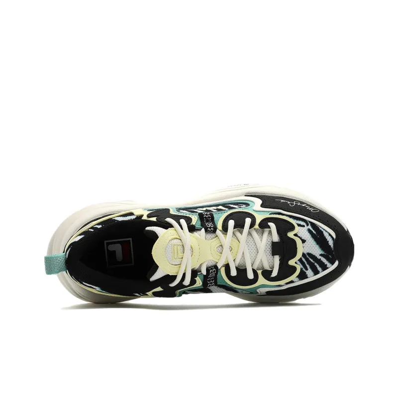 FILA Mars 1.0S+MS Cushioned Slip Resistant Low Top Casual Shoes Women's White-3