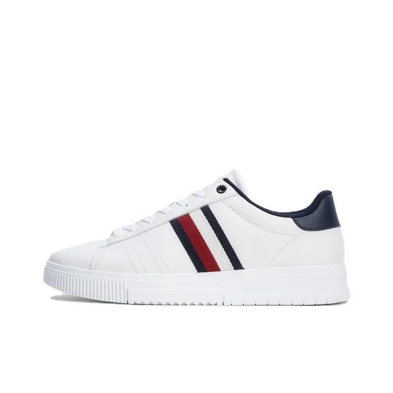 Tommy Hilfiger Stripe-detail Lace-up Sneakers-0