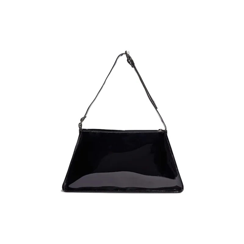 Adidas Originals Polyurethane Leather Handbag Mini Unisex Black-3