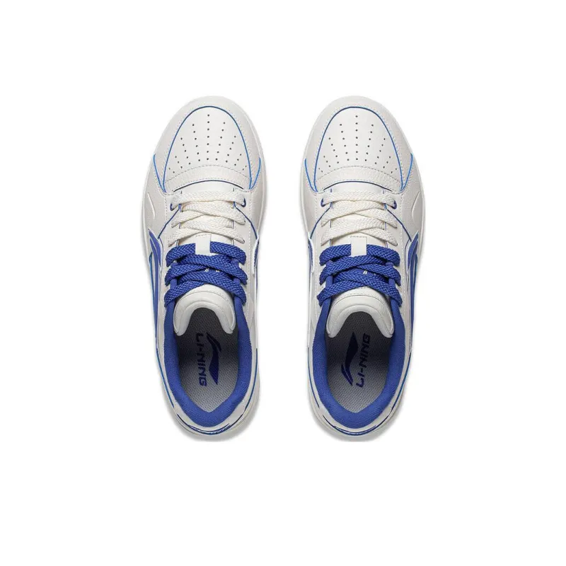 LiNing Tianji 2.0 Anti Slip And Wear Resistant Lightweight Low Top Skateboard Shoes Men's Blue White-3