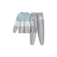 [Women's Crew Neck]Multicolor & Gray