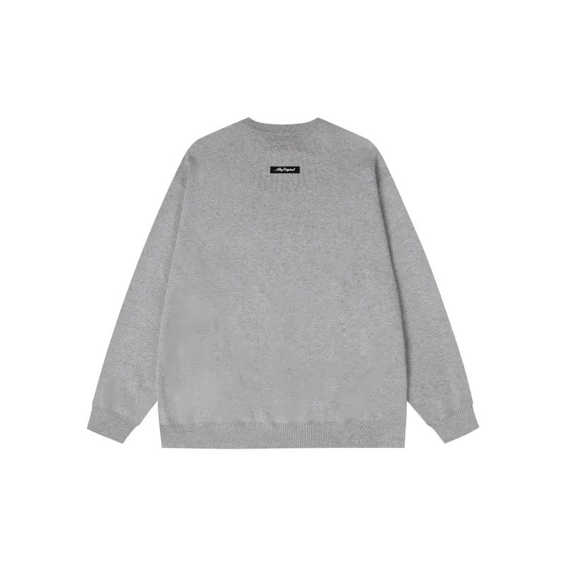 Atry Alphabet Slogan Series Knitwear Unisex-6