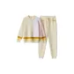 [Women's Crew Neck]Yellow Multicolor