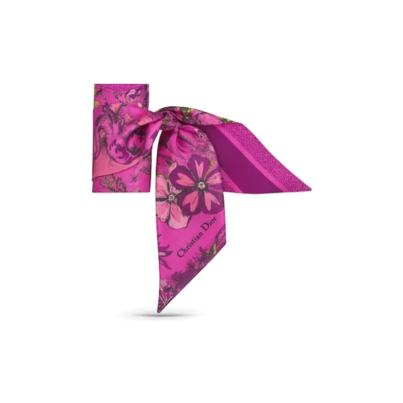DIOR Silk Scarves Women's Purple-1