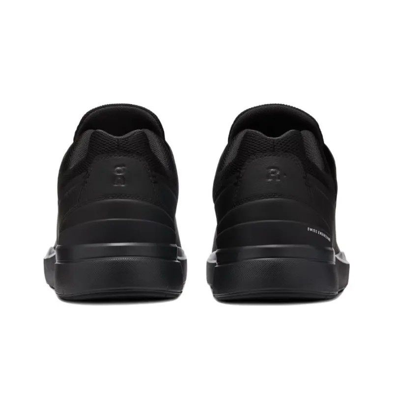 On THE ROGER Cushioning, Wear Resistant Low Top Skateboard Shoes Men's Black-2