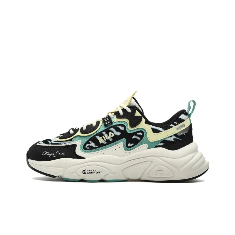 FILA Mars 1.0S+MS Cushioned Slip Resistant Low Top Casual Shoes Women's White-0