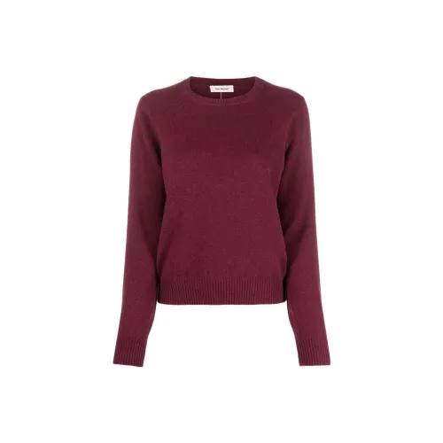 There Was One Sweaters Women's Burgundy