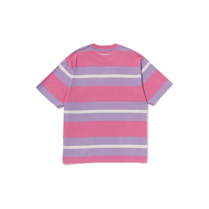 A BATHING APE Head One Point Hoop Tee-7
