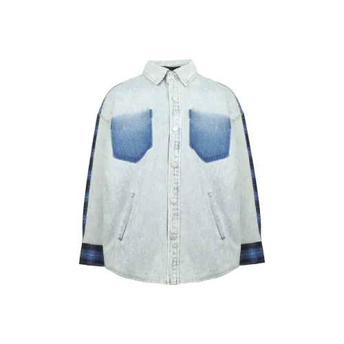 Ann Andelman Denim Jackets Women's Blue