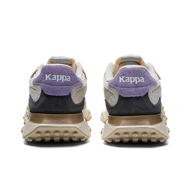 Kappa Chunky Sneakers Women's Low Top White Gray Purple Pink-6