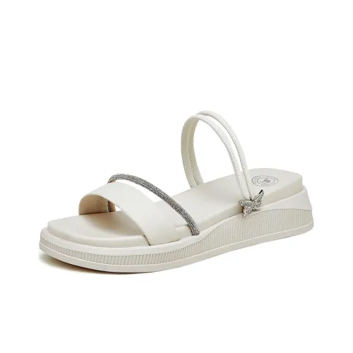 CAMEL Slide Sandals Women