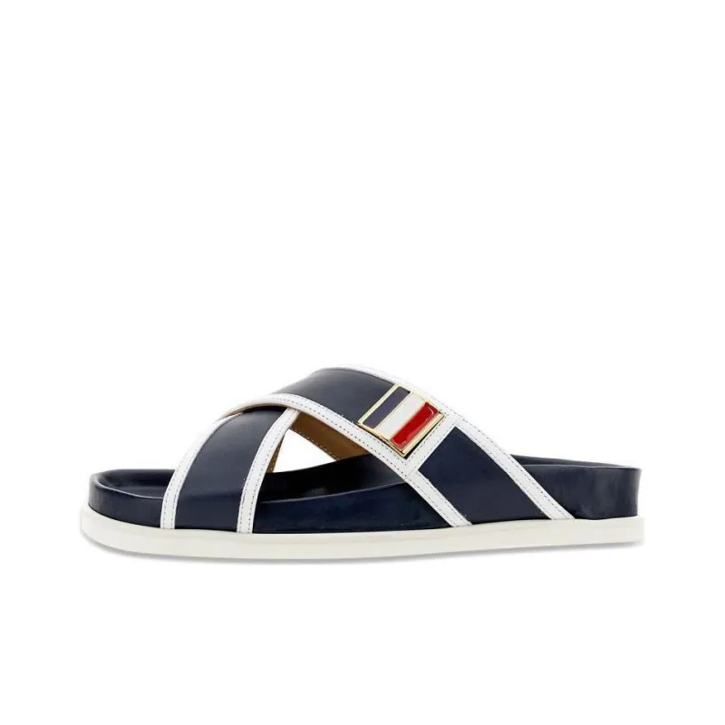 THOM BROWNE RWB Slip-on Sandals-0