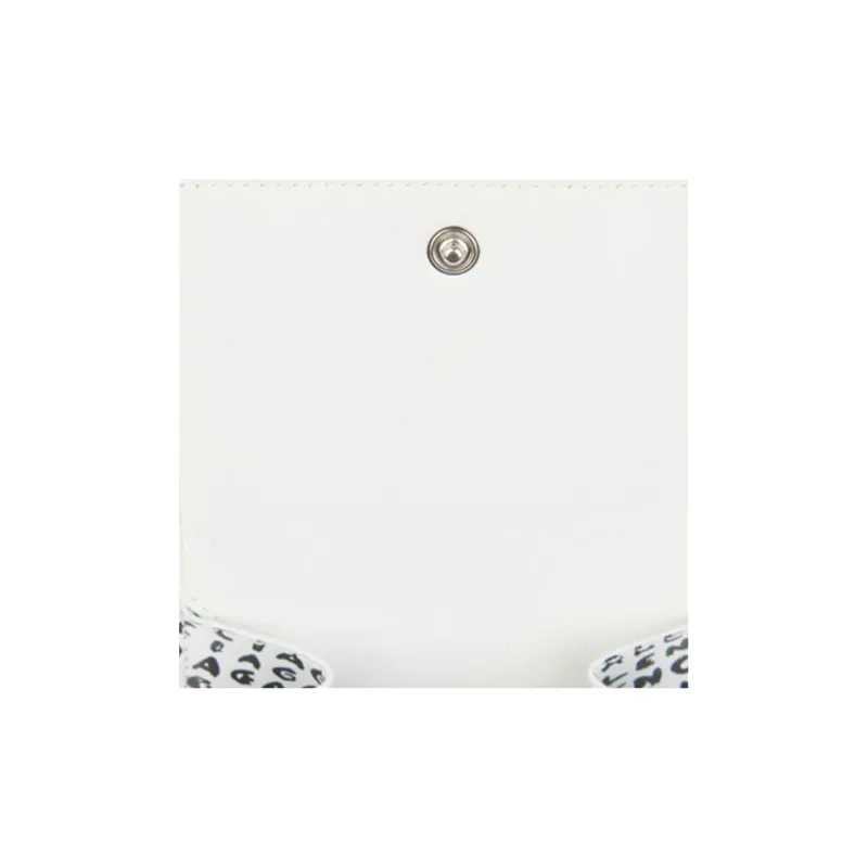 Balenciaga Cash Cow Leather Wallet Mini Men's Black White-5