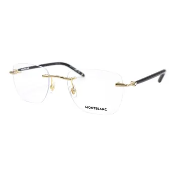 MONTBLANC Rimless Square frame Glasses