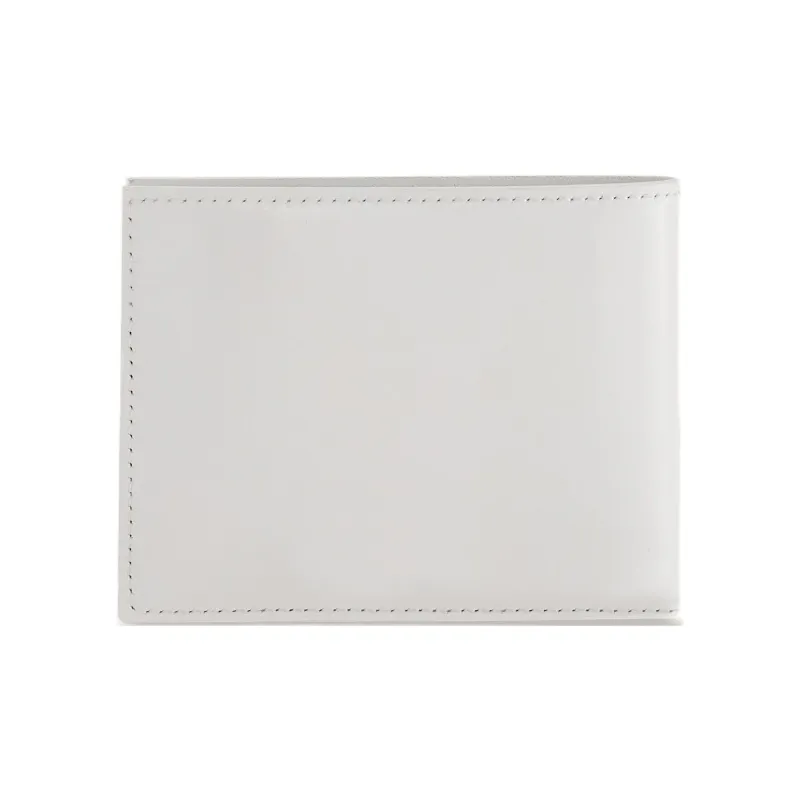 FERRAGAMO Calfskin Wallet Men's Optical White-1
