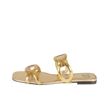 Valentino GARAVANI Slide Slippers Women's Gold