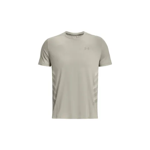 Under Armour Iso-Chill Series T-Shirts Men Gray Green