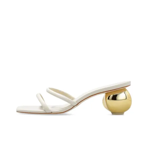 CULT GAIA Slide Slippers Women's White