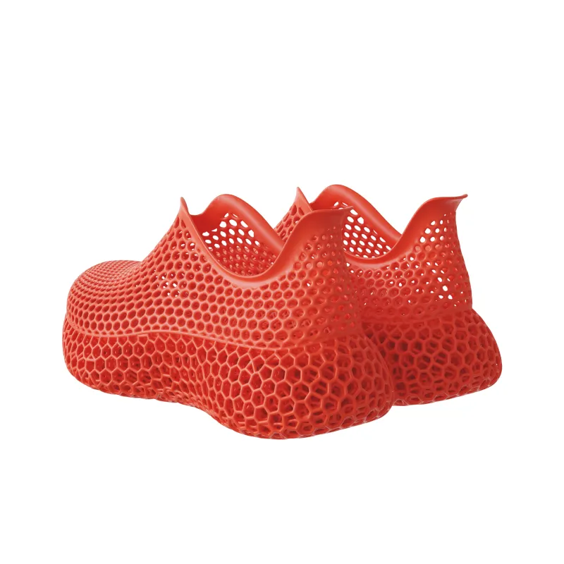 STARAY Fle 3D Printed Hiking Shoes Clogs Unisex Mars Orange-3