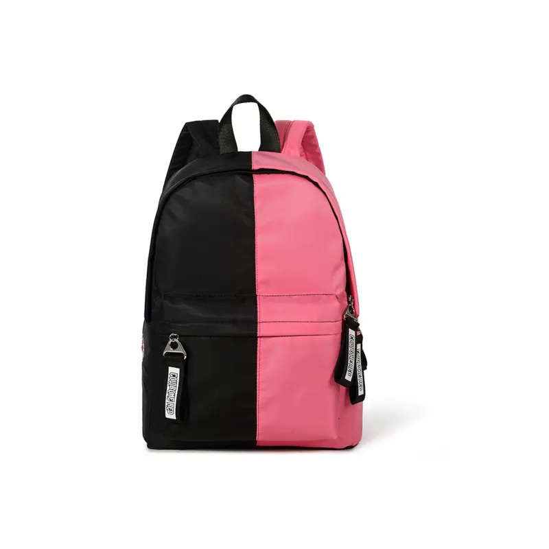 COWBONE Nylon Backpacks Regular Women's Pink Blue/Black Rose Red-5