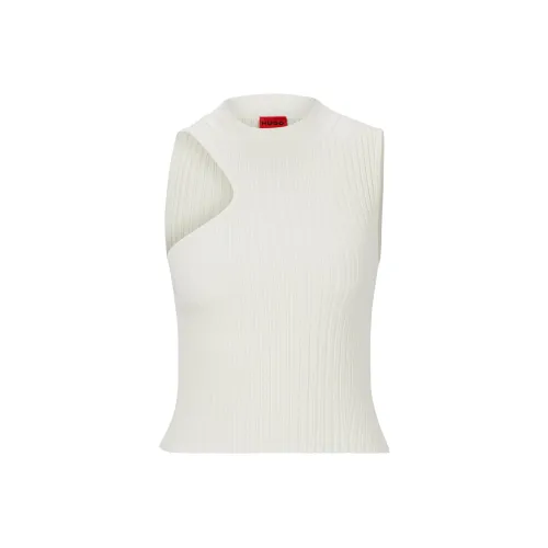 HUGO BOSS Tank Tops Women's White