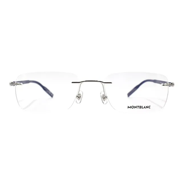 MONTBLANC Alloy Irregular Shape Eyeglass Frames Men's-1