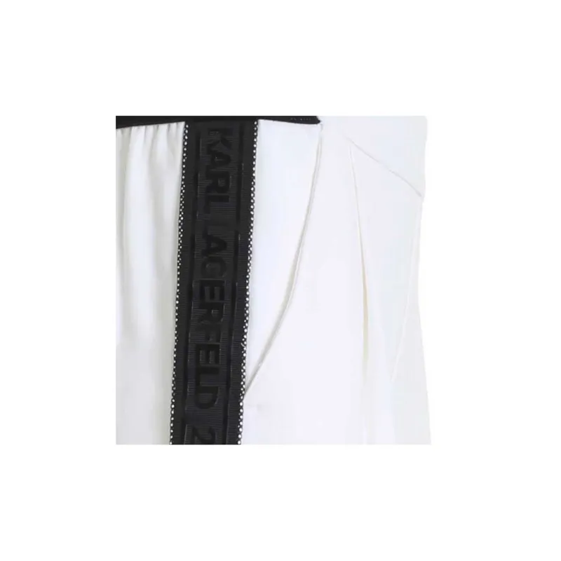 KARL LAGERFELD / Karl Lagerfeld Jeans Cady Logo Tape Pants-4