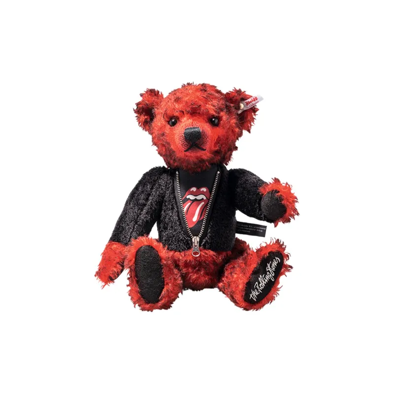 Steiff Rolling Stones Rock Teddy Bear Dolls Plush Doll 35cm High-0