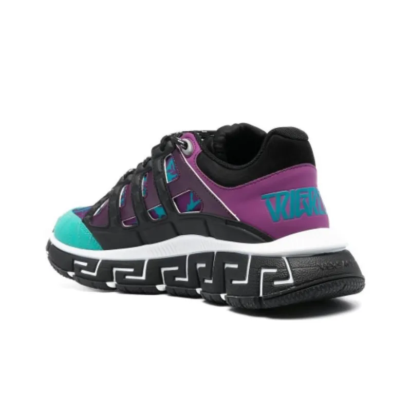 VERSACE Trigreca 'Barocco Print - Teal Plum'-3
